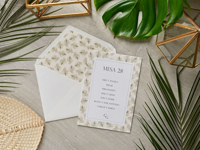Palmeras Estampado